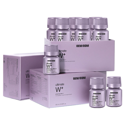 OEM 고품질 30ml 슈퍼 미백 구강 액체 항산화 부스트 면역 피부 밝게 음료 보충제