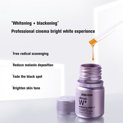 OEM 고품질 30ml 슈퍼 미백 구강 액체 항산화 부스트 면역 피부 밝게 음료 보충제