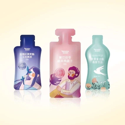콜라겐 음료 구강 액체 버섯 엘더베리 여성 30ml 50ml OEM 유리 PE 병