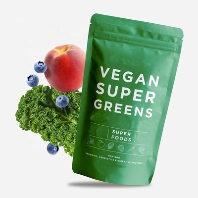 Spirulina Chlorella를 가진 소화 효소 Probiotics Superfood 녹색 혼합 분말 OEM