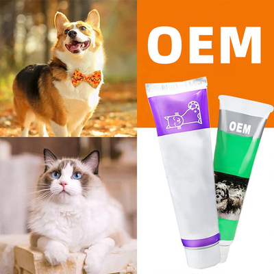 OEM&amp;ODM 개 고양이 비타민 미네랄 건강한 관리는 겔 외에 120g 애완 영양을 보충합니다