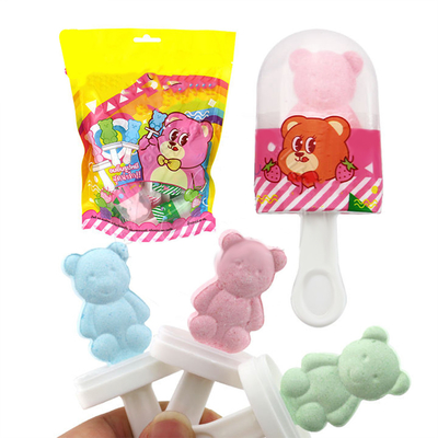 자루에 넣어진 눌러진 사탕 테디 베어 사탕 과자/곰 정제 사탕 과자 사탕 OEM