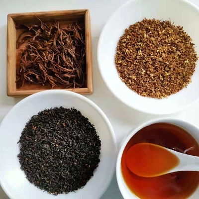 차 Osmanthus 홍차를 위한 자연적인 유기 잎 건강한 보충