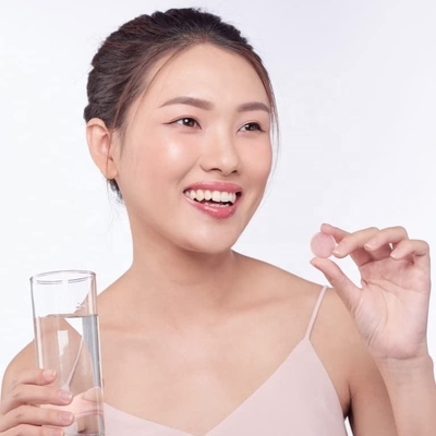 방지제 규정식을 위한 OEM 정제 개인 라벨 글루타티온 콜린 피츠패트릭 발포 테블릿을 미백하는 피부