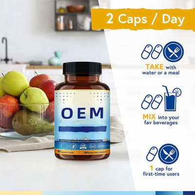 영양상인 개인 라벨 여성 여성을 보충하는 것은 프로바이오틱 질을 위한 소화 효소로