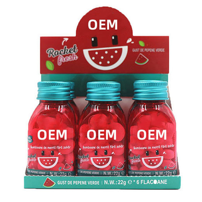 비타민 투여 민트 사탕 설탕 없는 민트 신선한 과자 에센셜 비타민