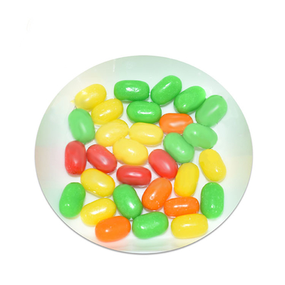 할랄 달콤한 다채로운 과일 맛 압축 된 태블릿 캔디 병