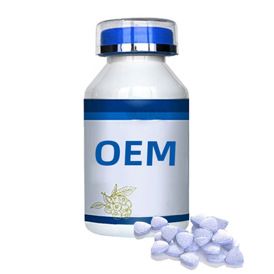 블루베리 루테인 에스테르 태블릿 캔디 OEM 눈 관리