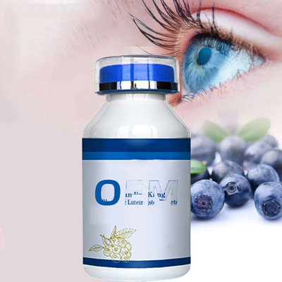 블루베리 루테인 에스테르 태블릿 캔디 OEM 눈 관리
